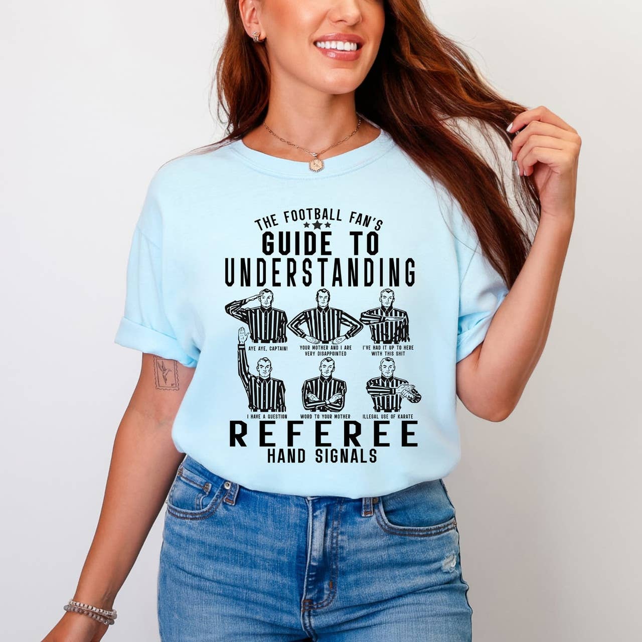 The Football Fan'S Guide To Understanding Referee - Adult & Kids T-Shirts, Sweatshirts & Hoodies apparel design preview 1