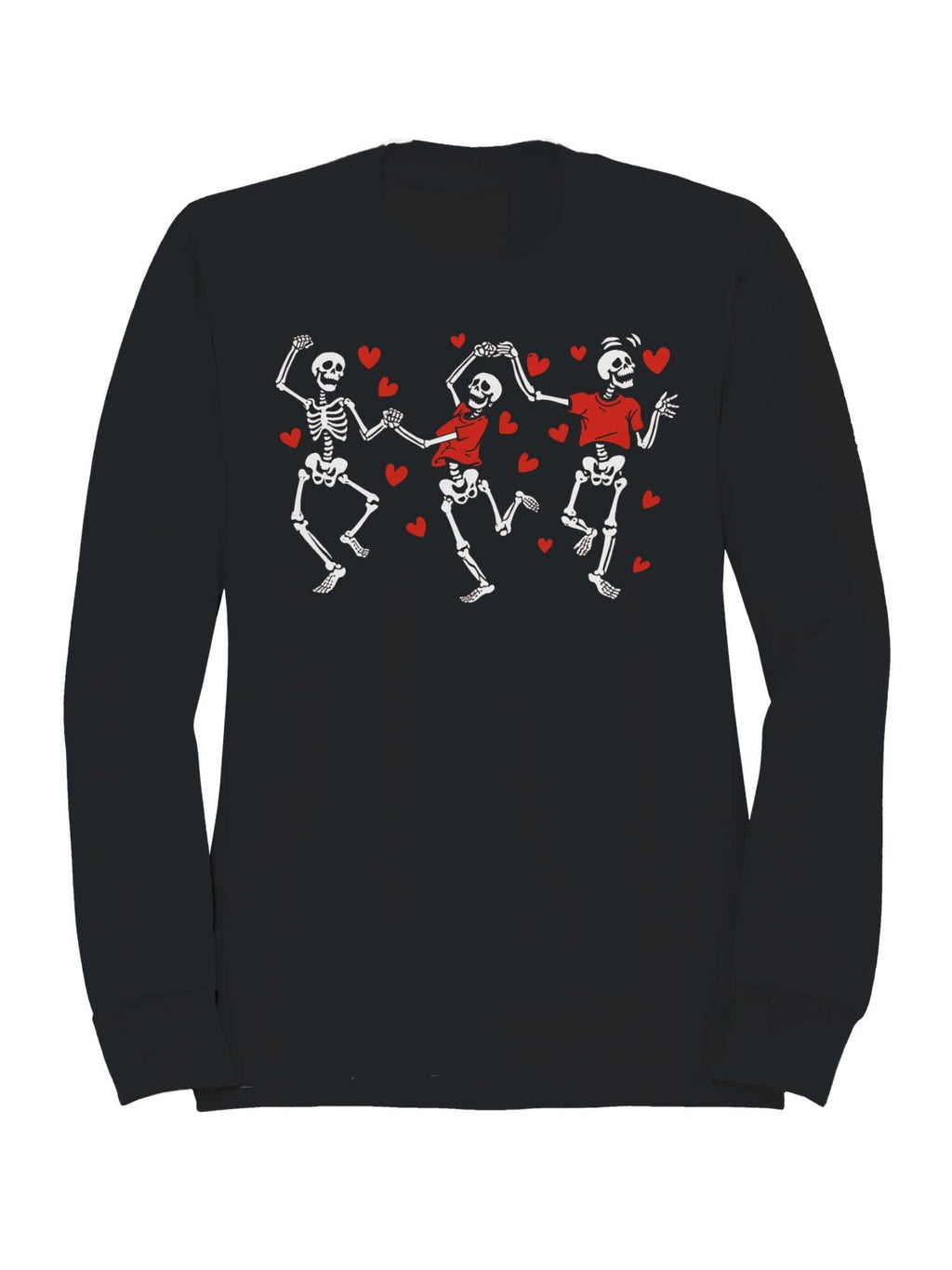 Dancing Skeletons in Love Men's - Adult & Kids T-Shirts, Sweatshirts & Hoodies apparel design preview 1