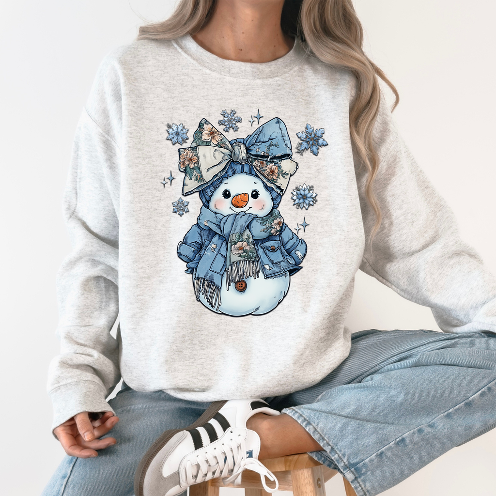 Snow Woman, Freezing Season, Winter, - Adult & Kids T-Shirts, Sweatshirts & Hoodies apparel design preview 1