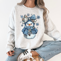 Snow Woman, Freezing Season, Winter, - Adult & Kids T-Shirts, Sweatshirts & Hoodies apparel design preview 1