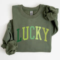 Lucky, Collegiate, St Patrick's Day - Adult & Kids T-Shirts, Sweatshirts & Hoodies apparel design preview 1