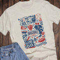 Baseball Home Run Game Day Collage Graphic - Adult & Kids T-Shirts, Sweatshirts & Hoodies apparel design preview 1