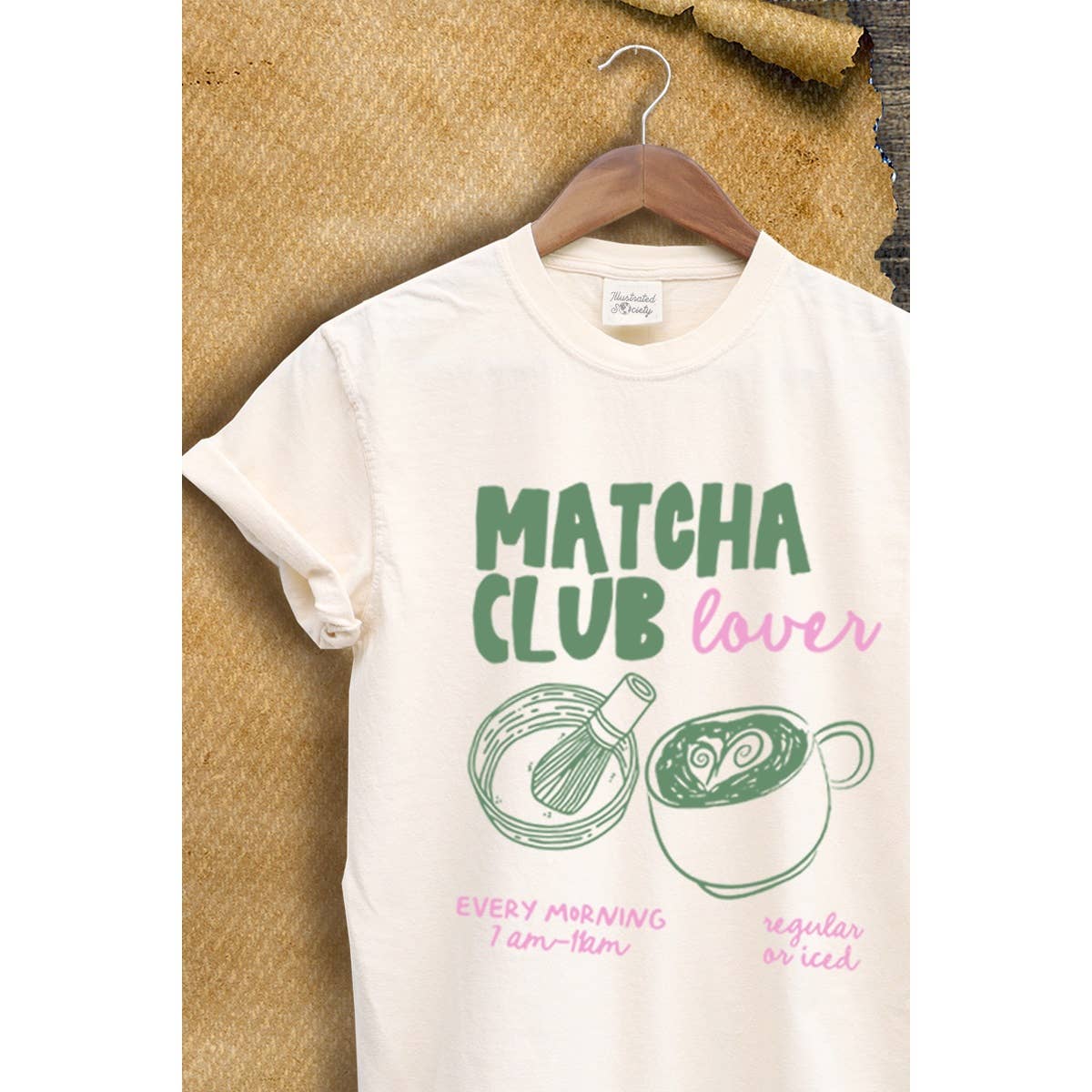 Matcha Club Graphic - Adult & Kids T-Shirts, Sweatshirts & Hoodies apparel design preview 1