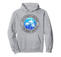 Santorini Island Greece Distressed Hoodie - Novelty Apparel Men Women - T-Shirt, Sweatshirt, Hoodie