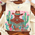 Country'S Cool Again Western Cowgirl - Adult & Kids T-Shirts, Sweatshirts & Hoodies apparel design preview 1