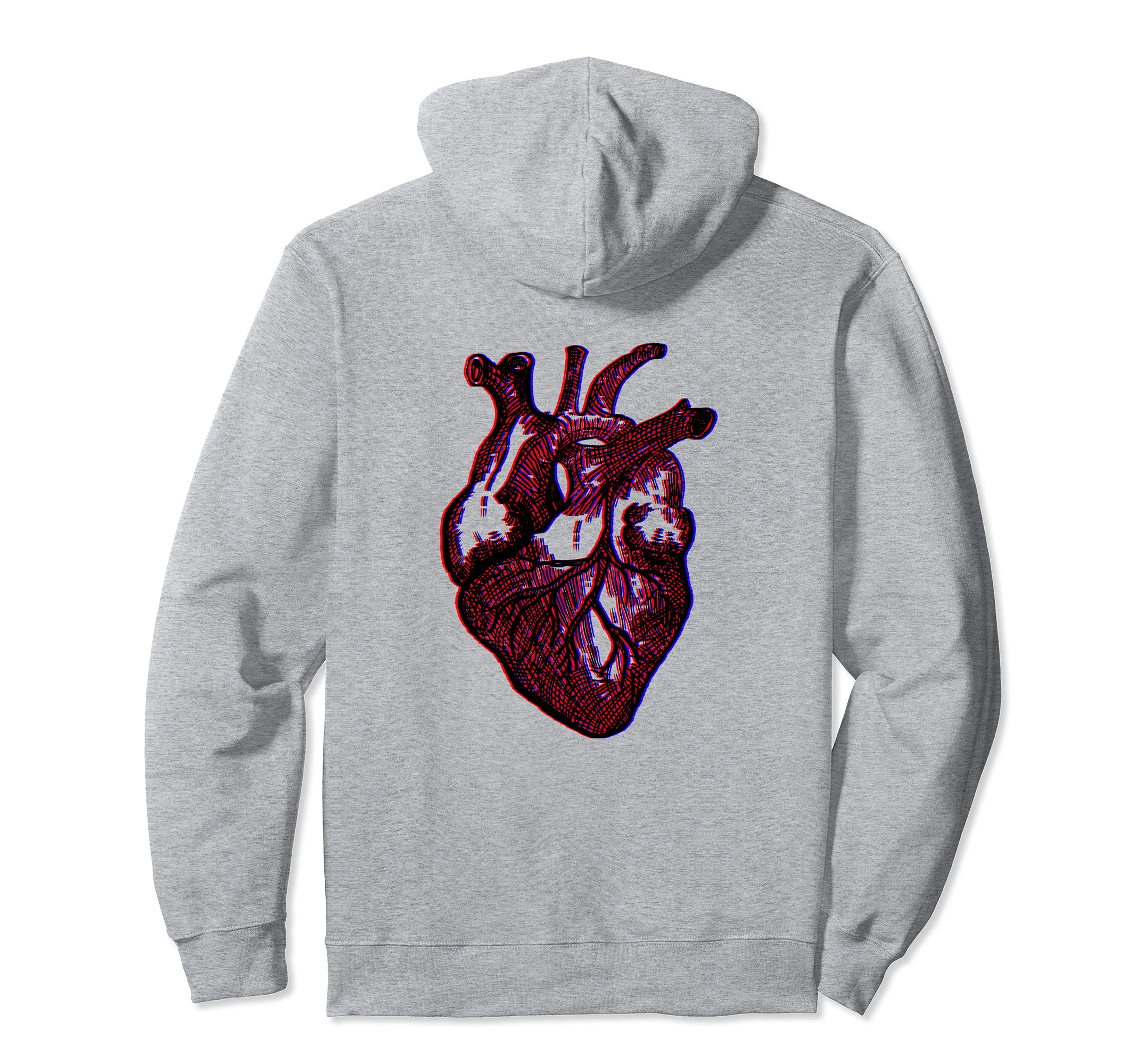 Etch Heart Cybergoth Egirl Eboy Vaporwave Hoodie - Graphic Print Unisex - T-Shirt, Sweatshirt, Hoodie