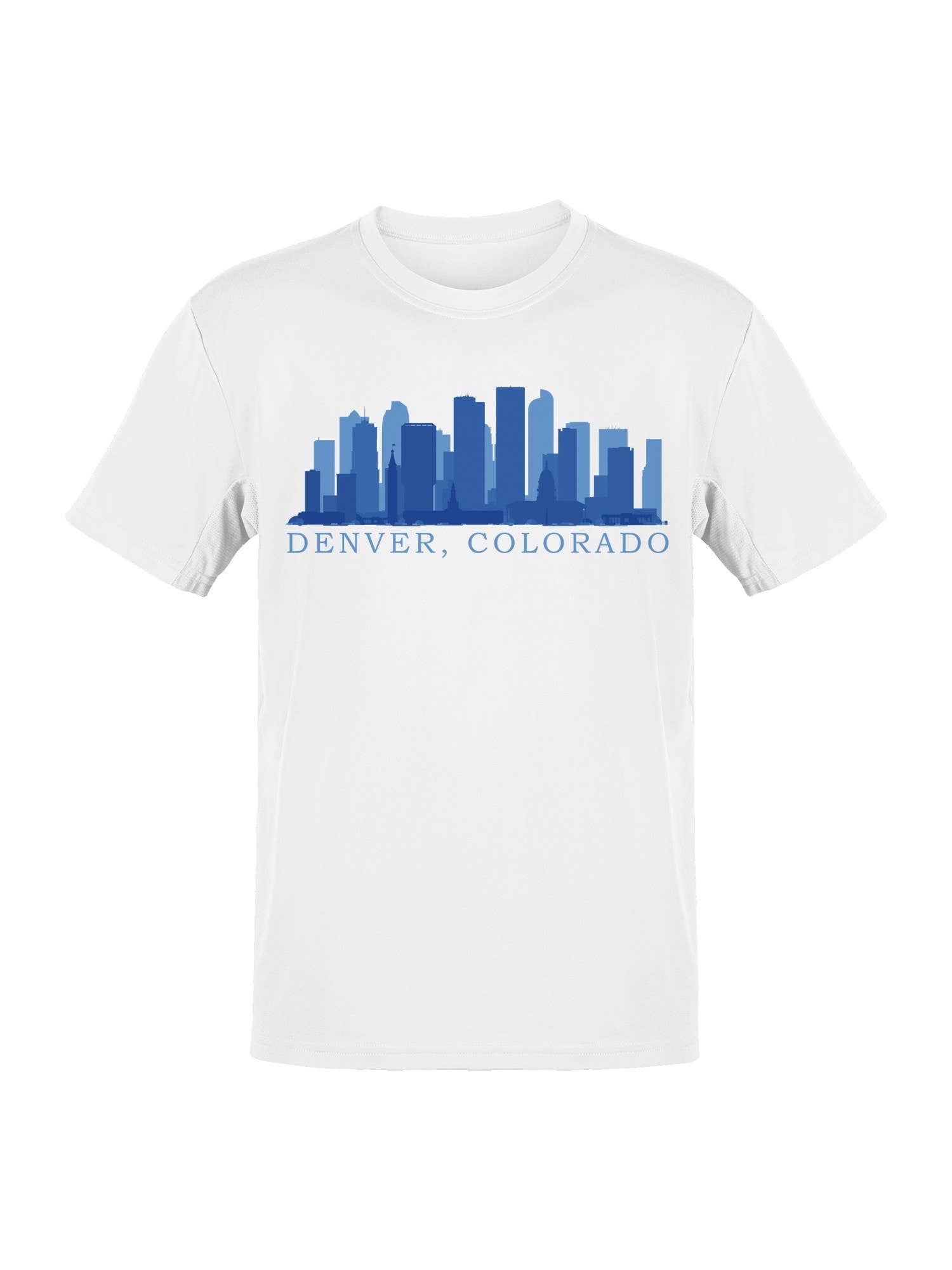 Denver Colorado Skyline Graphic Men's - Adult & Kids T-Shirts, Sweatshirts & Hoodies apparel design preview 1