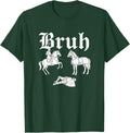 Bruh Parody Meme Medieval Knight Gothic Funny Men - Adult & Kids T-Shirts, Sweatshirts & Hoodies apparel design preview 1