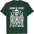 Dark Humor Lovers Sarcastic Skeleton Designs - Adult & Kids T-Shirts, Sweatshirts & Hoodies apparel design preview 1