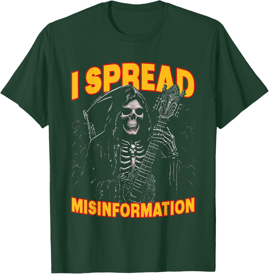 I Spread Misinformation Meme - Adult & Kids T-Shirts, Sweatshirts & Hoodies apparel design preview 1