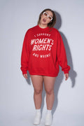 I Support Women'S Rights and Wrongs Graphic Red - Adult & Kids T-Shirts, Sweatshirts & Hoodies apparel design preview 1
