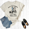 Western Hold Your Horses Graphic - Adult & Kids T-Shirts, Sweatshirts & Hoodies apparel design preview 1