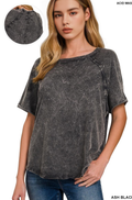 .Washed Cotton Top w/ Back Patch - Adult & Kids T-Shirts, Sweatshirts & Hoodies apparel design preview 1