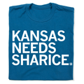 Kansas Needs Sharice - Adult & Kids T-Shirts, Sweatshirts & Hoodies apparel design preview 1