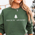 Rockin Around Christmas Crewneck - Adult & Kids T-Shirts, Sweatshirts & Hoodies apparel design preview 1