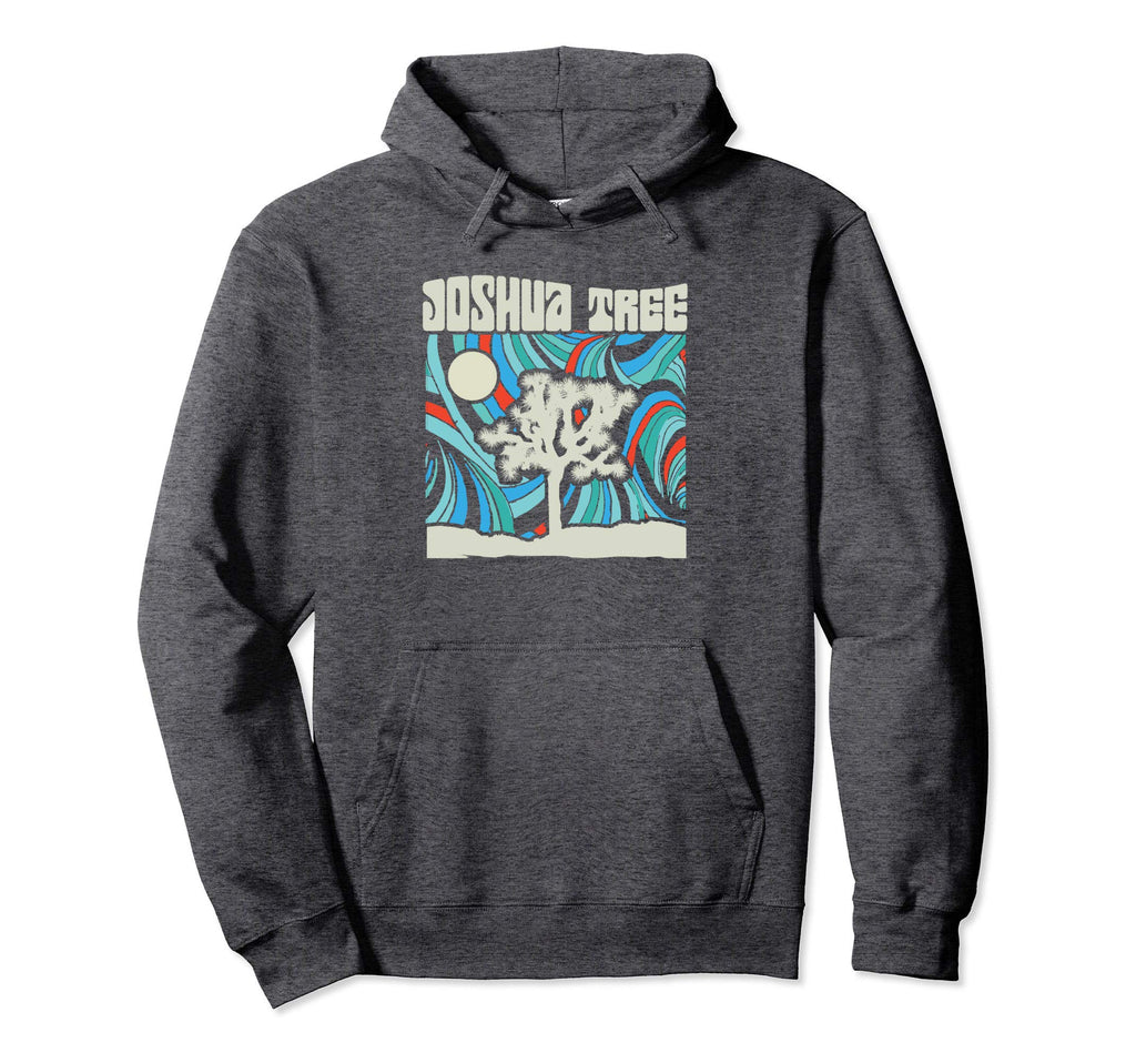 Joshua Tree 60S Psychedelic Sweet Hippie Hoodie - Novelty Apparel Unisex - T-Shirt, Sweatshirt, Hoodie