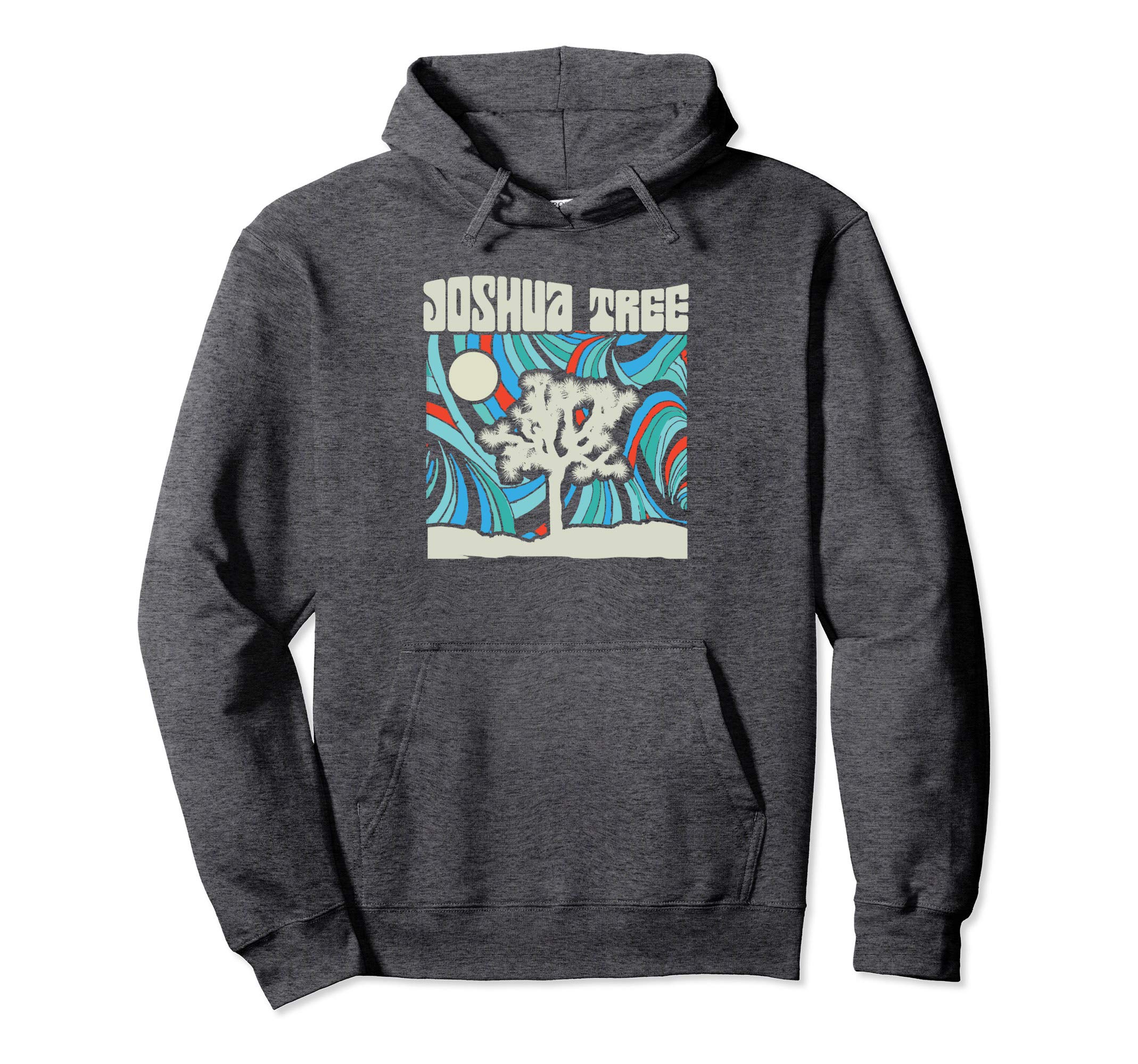 Joshua Tree 60S Psychedelic Sweet Hippie Hoodie - Novelty Apparel Unisex - T-Shirt, Sweatshirt, Hoodie