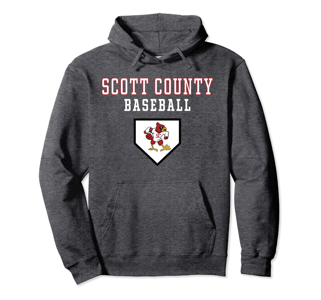 Scott County Middle School Baseball Hoodie - Novelty Apparel Unisex - T-Shirt, Sweatshirt, Hoodie