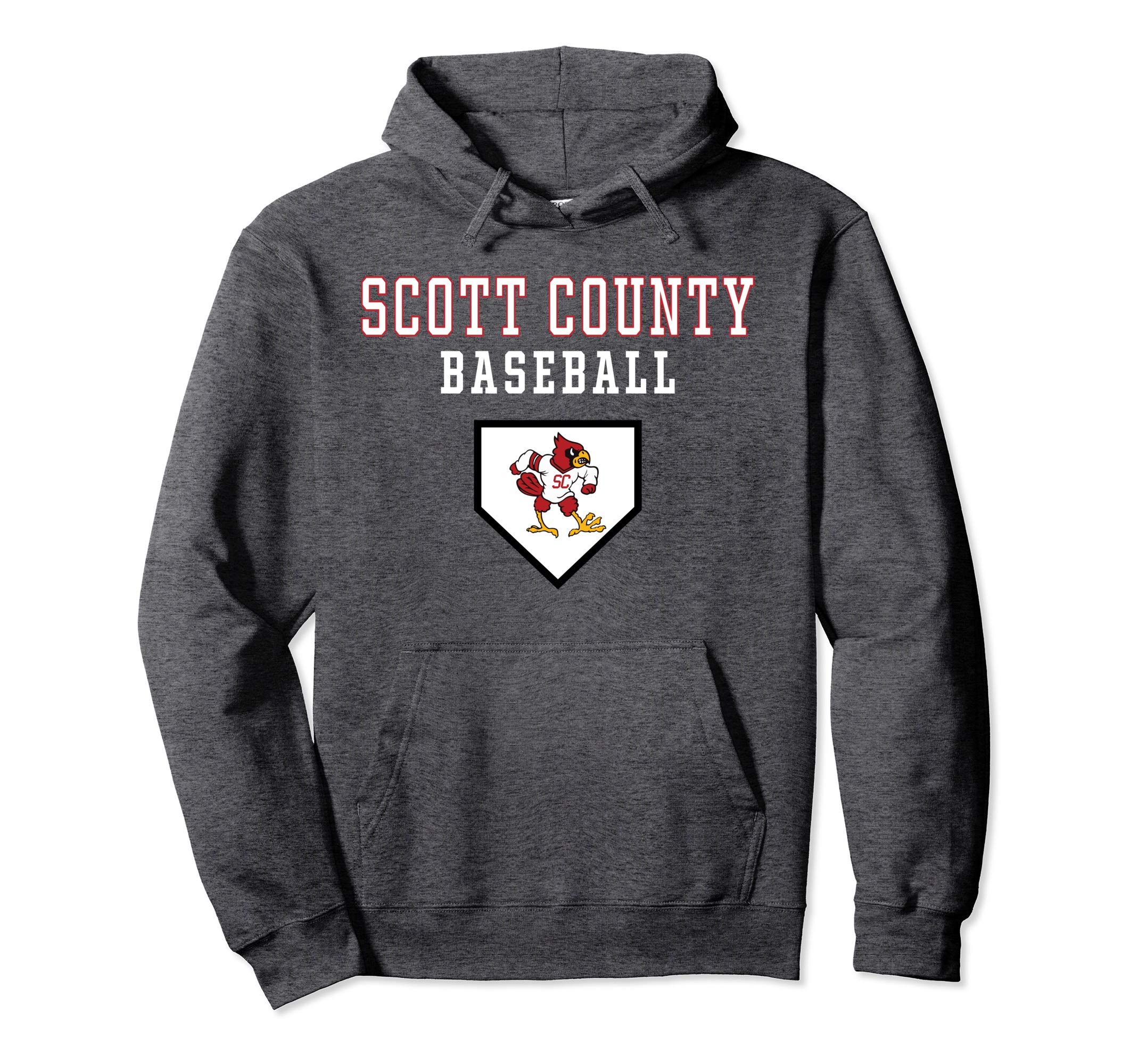 Scott County Middle School Baseball Hoodie - Novelty Apparel Unisex - T-Shirt, Sweatshirt, Hoodie