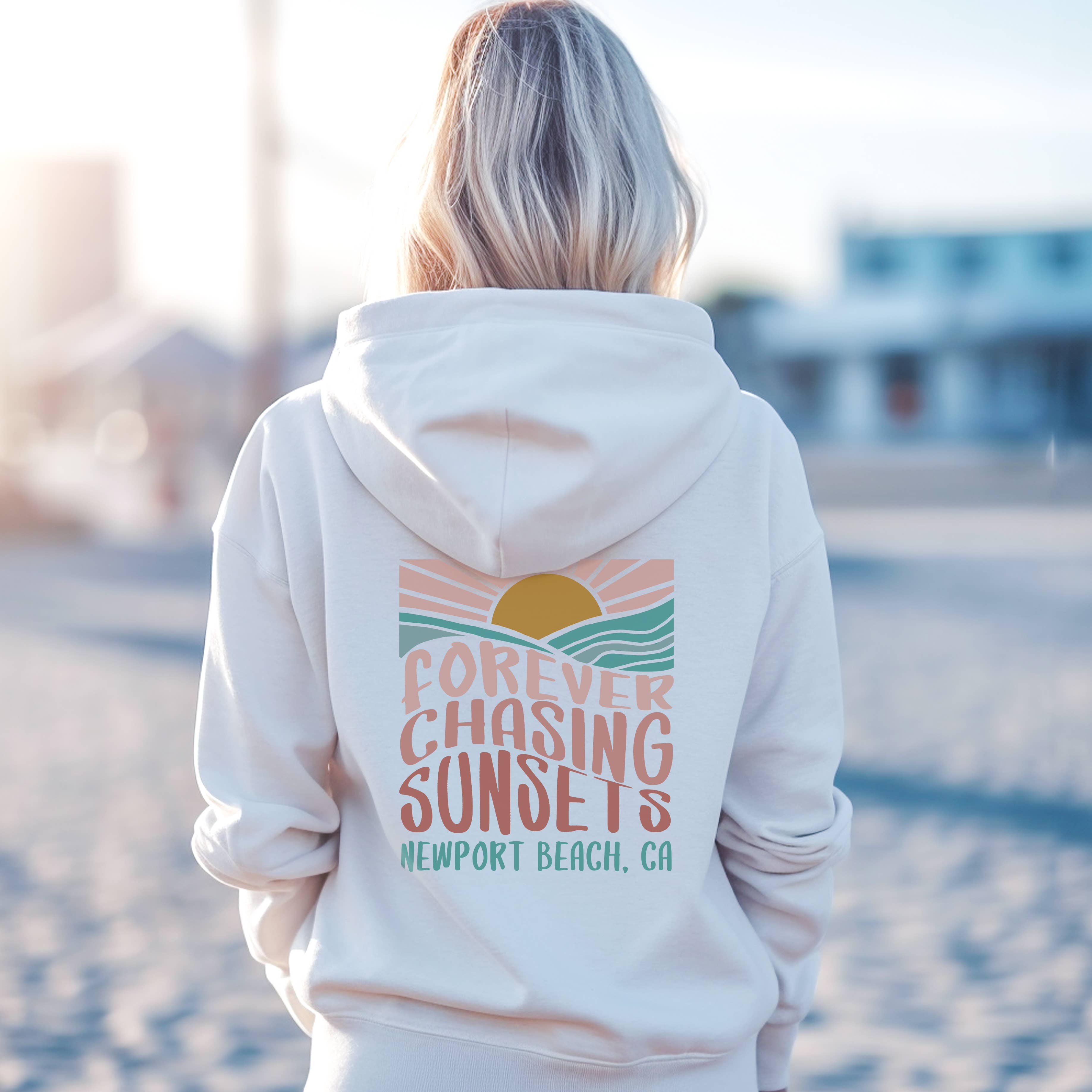 Customizable Forever Chasing Sunsets Sizes S-2XL - Adult & Kids T-Shirts, Sweatshirts & Hoodies apparel design preview 1