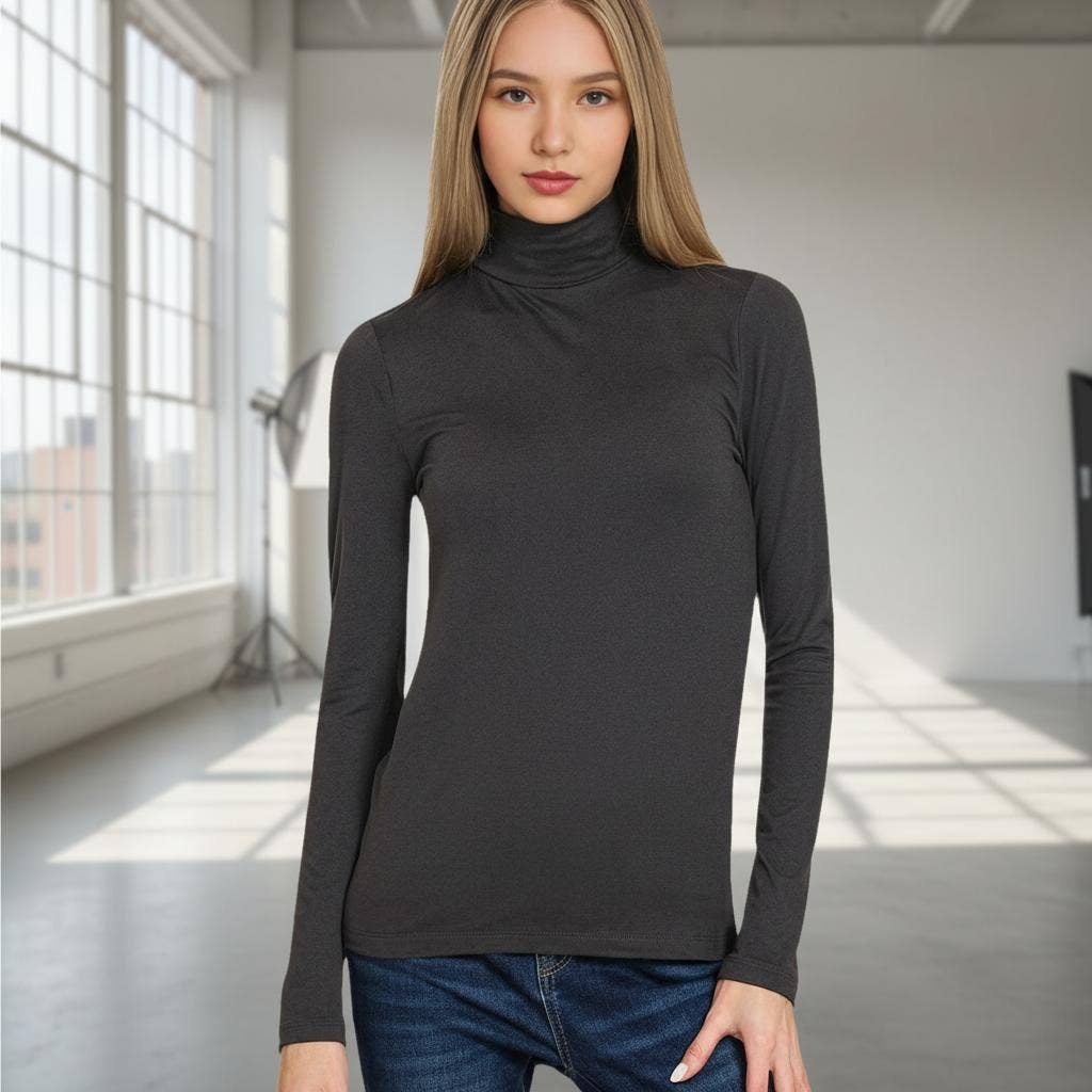 Premium Microfiber Mock Neck Top - Adult & Kids T-Shirts, Sweatshirts & Hoodies apparel design preview 1