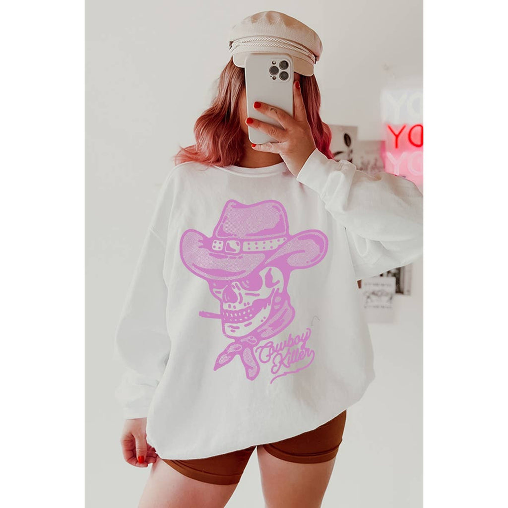 Cowboy Killer Vintage Graphic - Adult & Kids T-Shirts, Sweatshirts & Hoodies apparel design preview 1