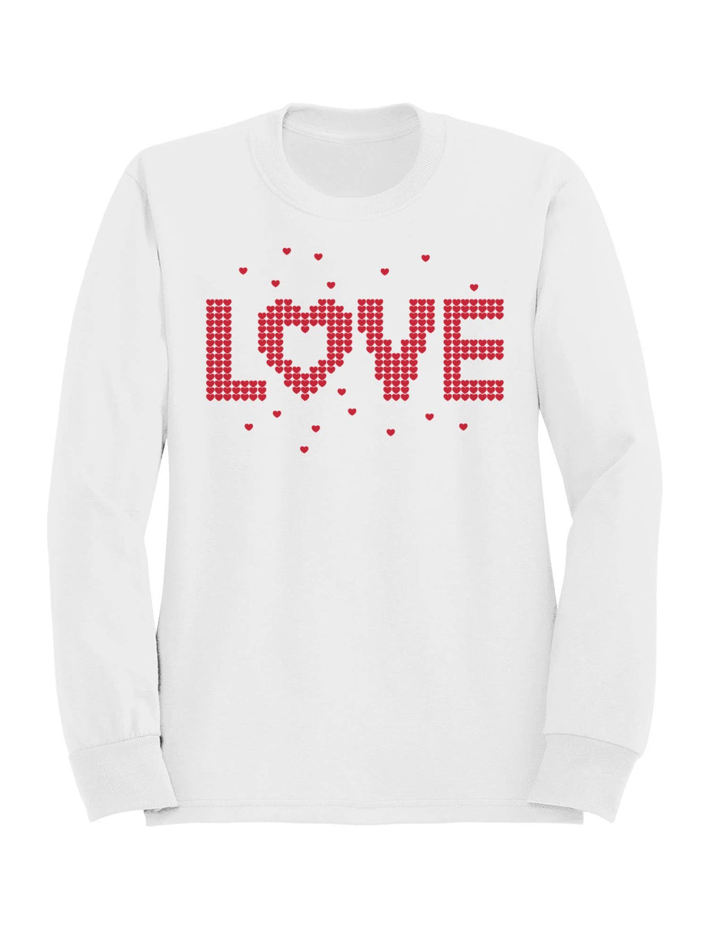Heart Pattern "Love" Design Men's - Adult & Kids T-Shirts, Sweatshirts & Hoodies apparel design preview 1