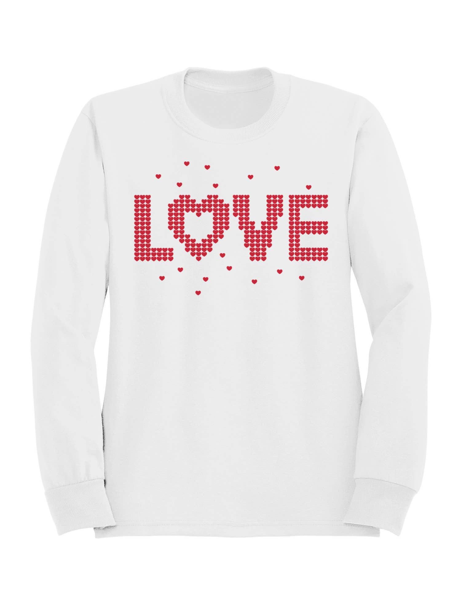 Heart Pattern "Love" Design Men's - Adult & Kids T-Shirts, Sweatshirts & Hoodies apparel design preview 1