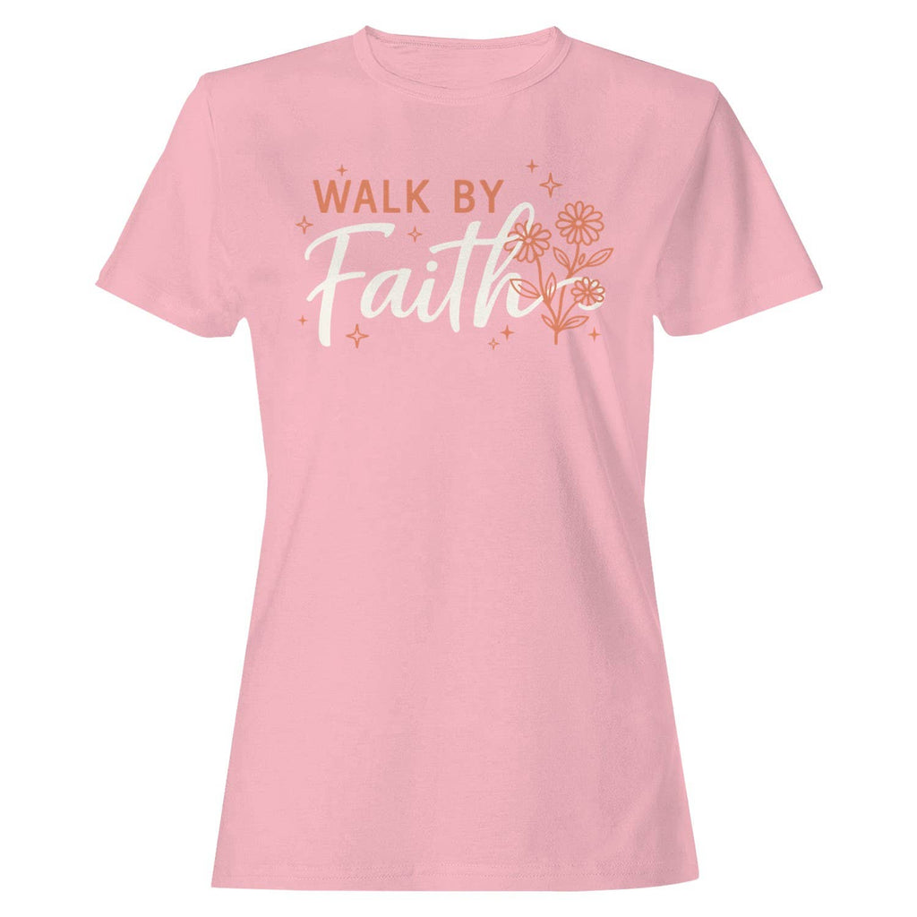 Walk By Faith Women's - Adult & Kids T-Shirts, Sweatshirts & Hoodies apparel design preview 1