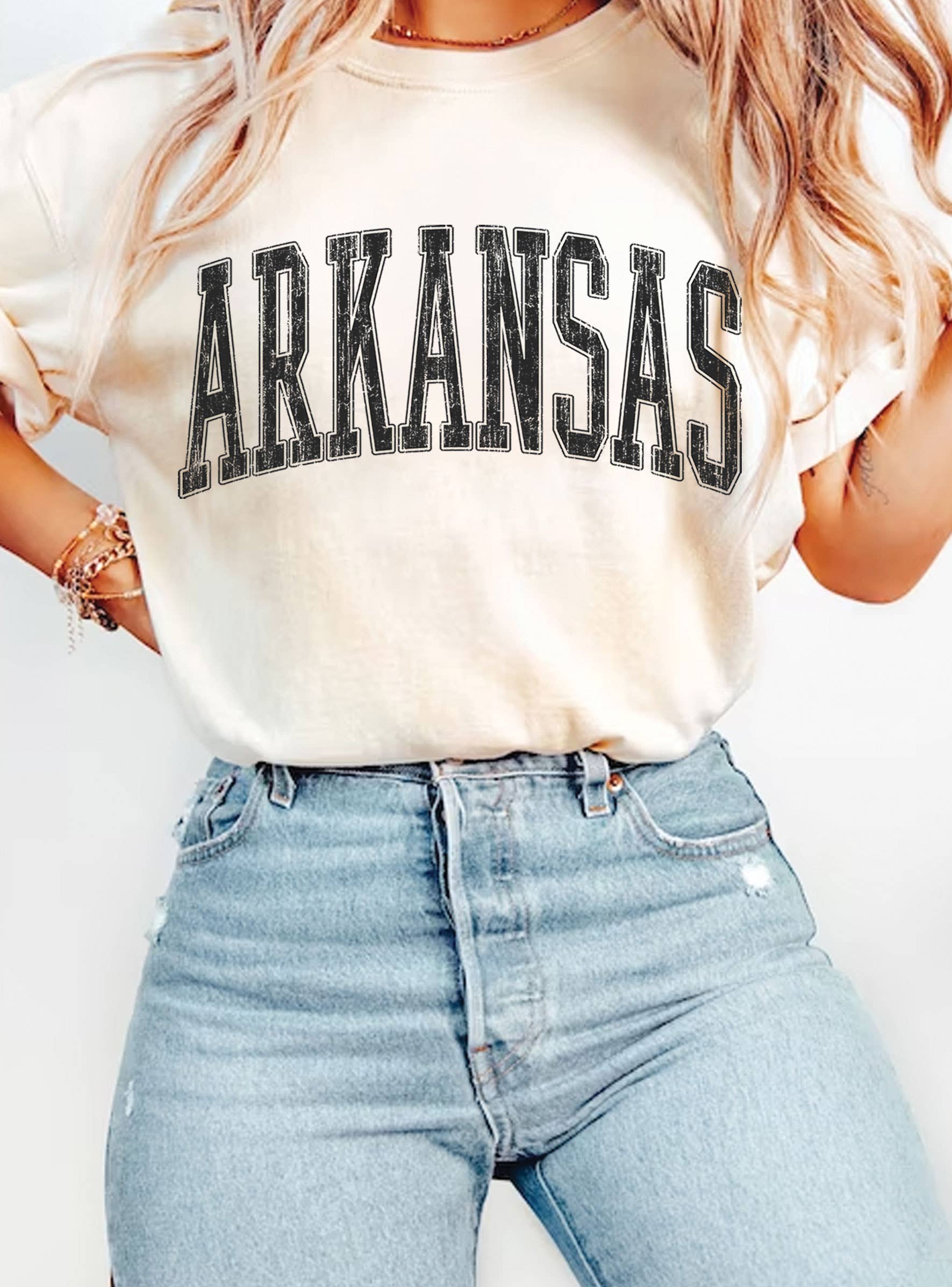 Arkansas Puff Graphic - Adult & Kids T-Shirts, Sweatshirts & Hoodies apparel design preview 1