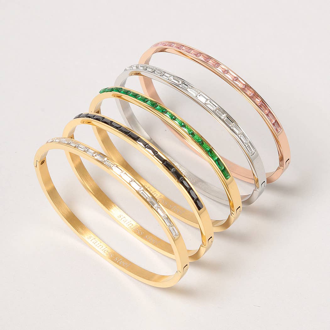Paved Stone Hinged Bangle Bracelet - Adult & Kids T-Shirts, Sweatshirts & Hoodies apparel design preview 1