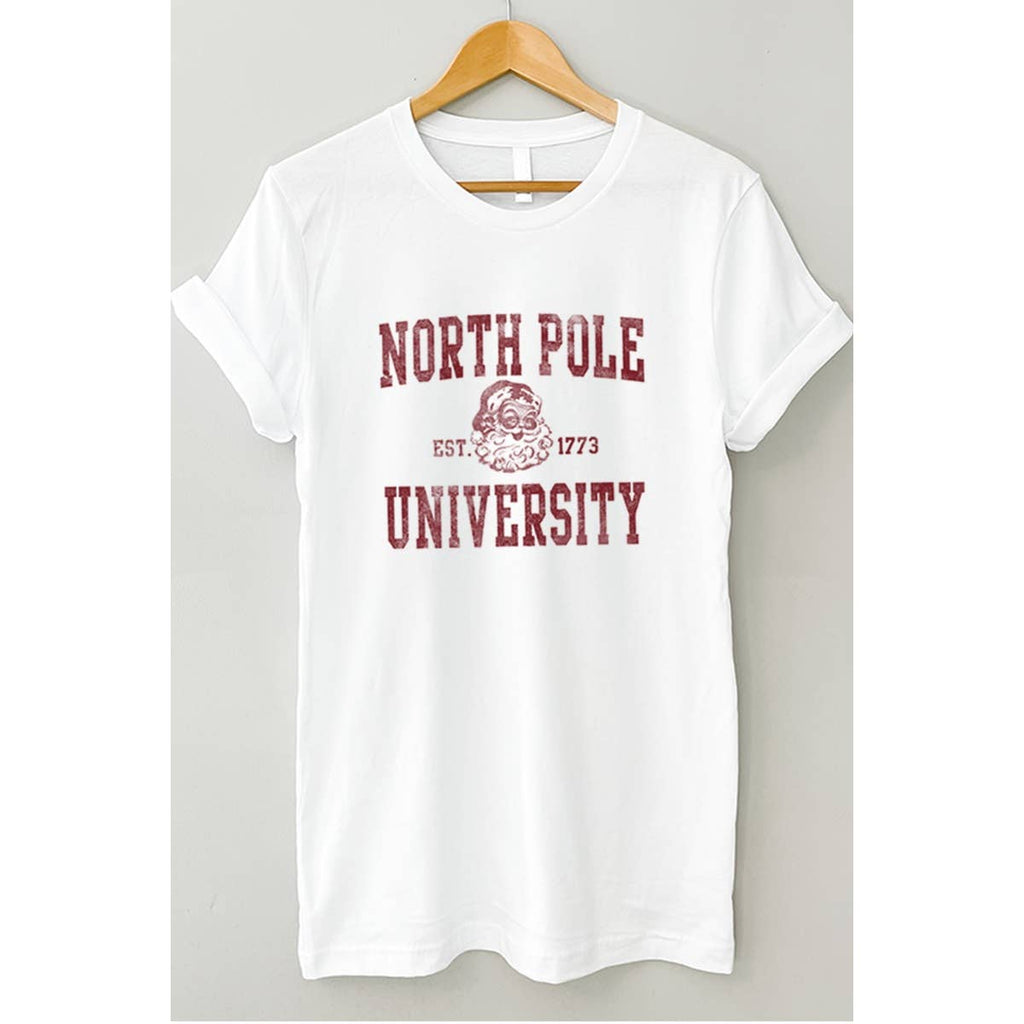 Northpole University Vintage Graphic - Adult & Kids T-Shirts, Sweatshirts & Hoodies apparel design preview 1