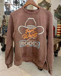 Fort Worth Rodeo Acid Wash Crew Neck - Adult & Kids T-Shirts, Sweatshirts & Hoodies apparel design preview 1