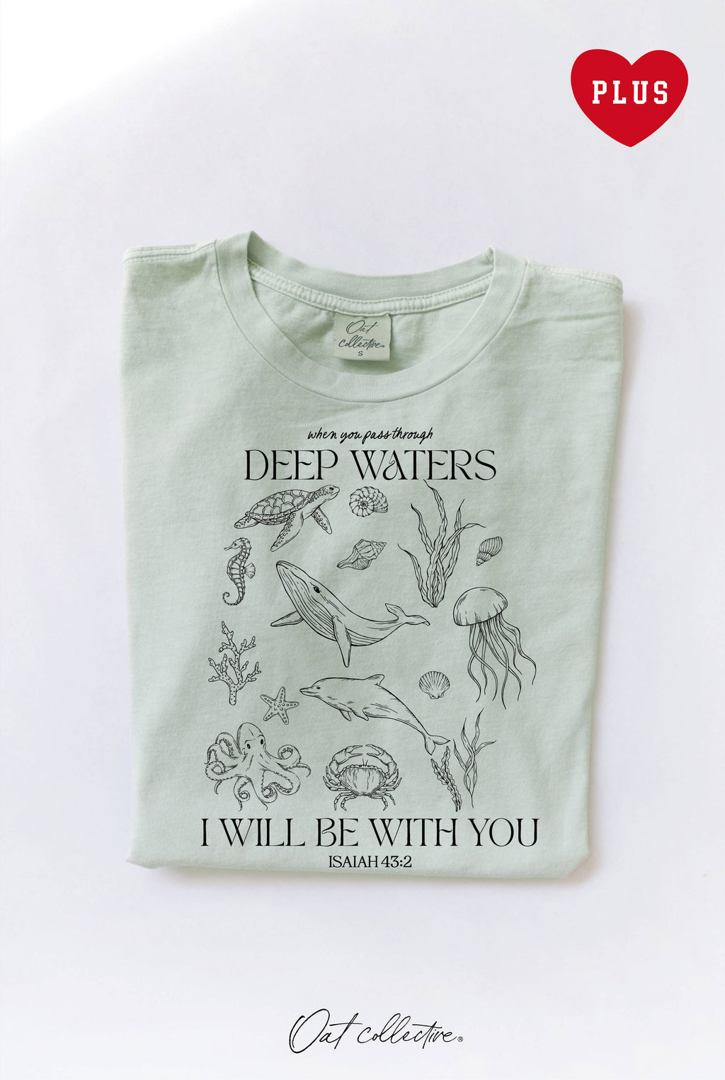Deep Waters Plus Mineral Graphic Top - Adult & Kids T-Shirts, Sweatshirts & Hoodies apparel design preview 1