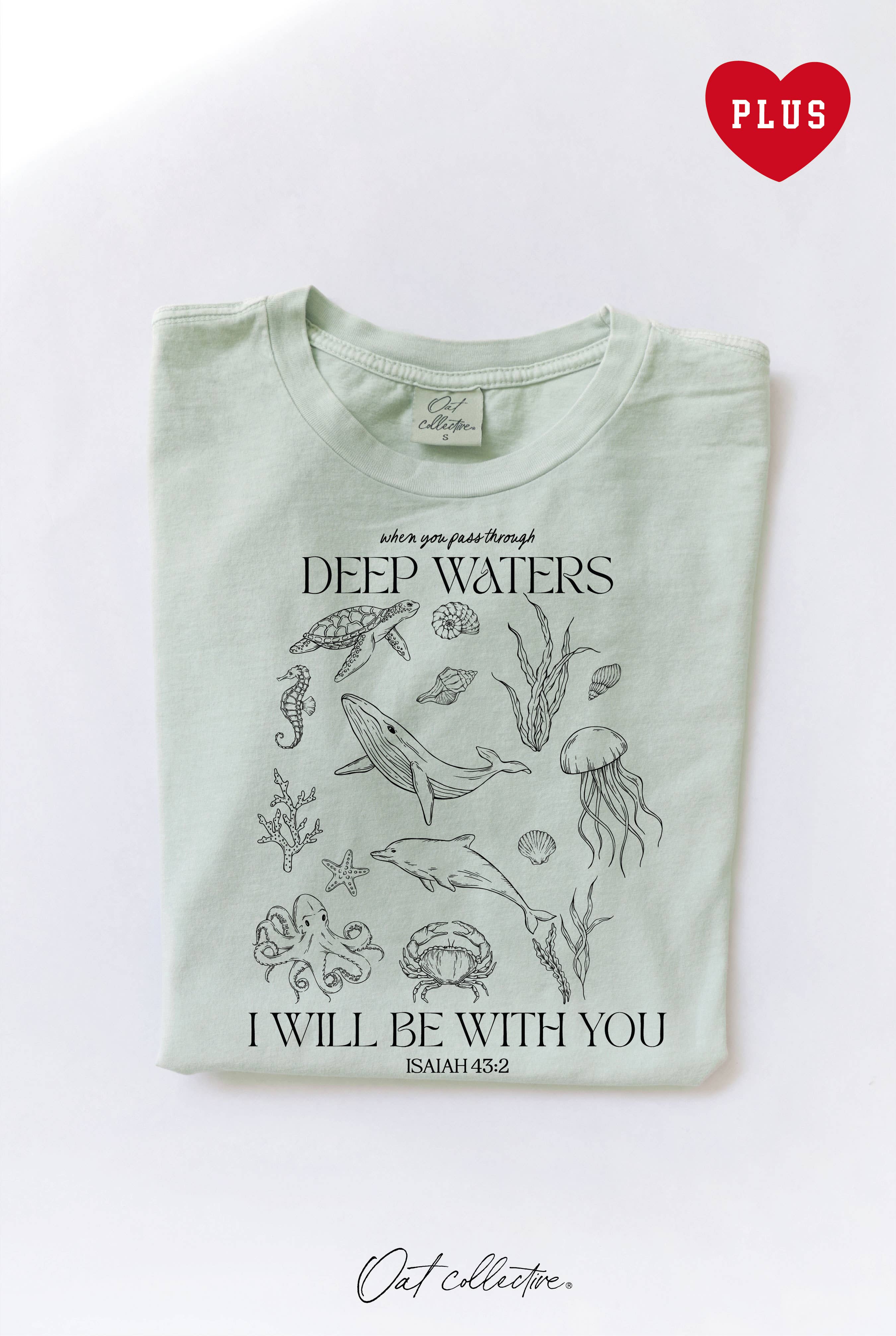 Deep Waters Plus Mineral Graphic Top - Adult & Kids T-Shirts, Sweatshirts & Hoodies apparel design preview 1