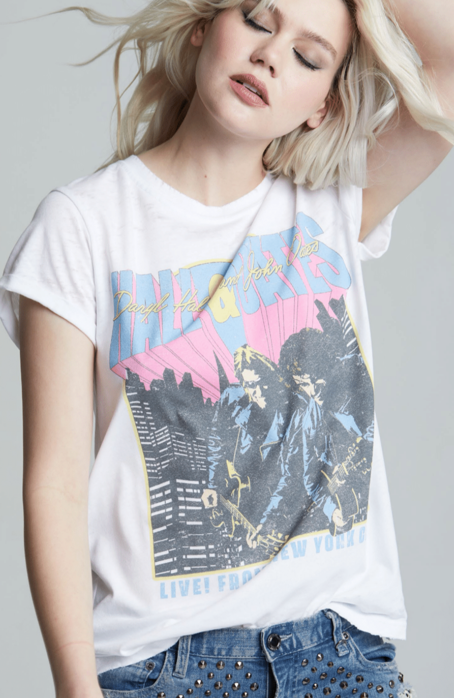 302351 530 Hall Oates New York City Burnout - Adult & Kids T-Shirts, Sweatshirts & Hoodies apparel design preview 1