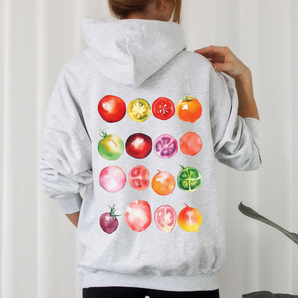 Ripe Tomato Print, Garden Fresh - Adult & Kids T-Shirts, Sweatshirts & Hoodies apparel design preview 1