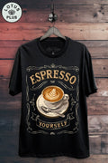 Espresso Yourself Graphic Top - Adult & Kids T-Shirts, Sweatshirts & Hoodies apparel design preview 1