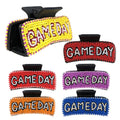 Gameday Lettering Seed Beaded Hair Claw Clip - Adult & Kids T-Shirts, Sweatshirts & Hoodies apparel design preview 1