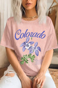 Colrado Columbine Mineral Graphic - Adult & Kids T-Shirts, Sweatshirts & Hoodies apparel design preview 1