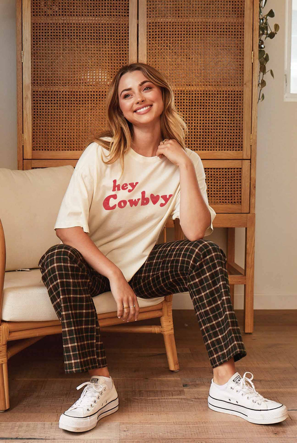 Hey Cowboy Mineral Washed Graphic Top - Adult & Kids T-Shirts, Sweatshirts & Hoodies apparel design preview 1