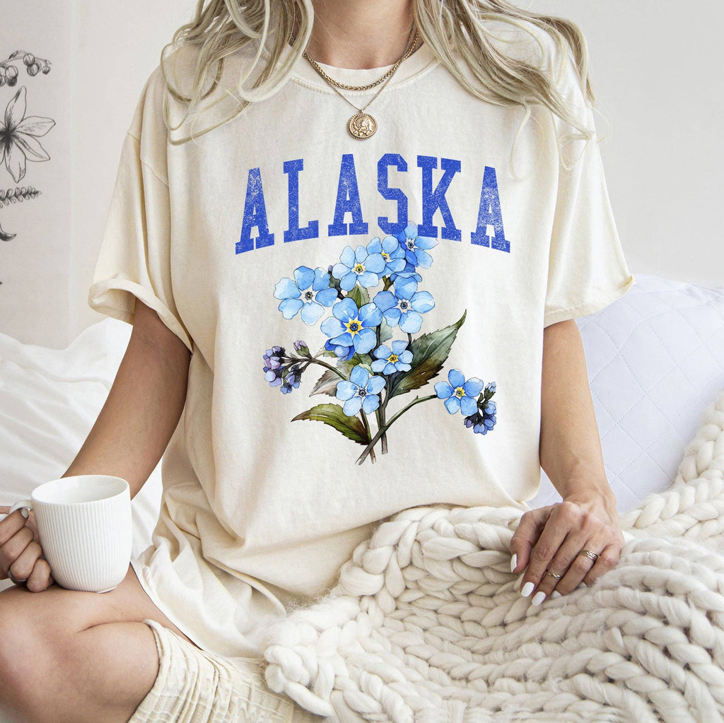 Alaska State Flower - Adult & Kids T-Shirts, Sweatshirts & Hoodies apparel design preview 1