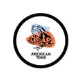 American Toad Circle Sticker - Adult & Kids T-Shirts, Sweatshirts & Hoodies apparel design preview 1