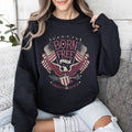 Born Free, Patriotic, 1776, 4th of July - Adult & Kids T-Shirts, Sweatshirts & Hoodies apparel design preview 1