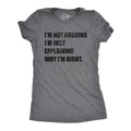 I'm Not Arguing Women's - Adult & Kids T-Shirts, Sweatshirts & Hoodies apparel design preview 1