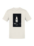 Ufo Abduction: Cow in Spotlight Men's - Adult & Kids T-Shirts, Sweatshirts & Hoodies apparel design preview 1