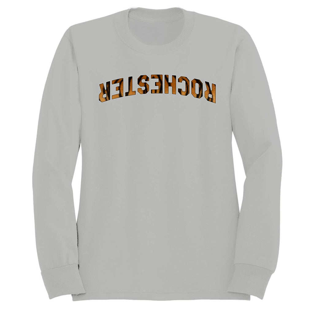 Rochester Tiger Print Arch Design Men's - Adult & Kids T-Shirts, Sweatshirts & Hoodies apparel design preview 1