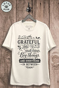 Grateful For Small Things Graphic Top - Adult & Kids T-Shirts, Sweatshirts & Hoodies apparel design preview 1