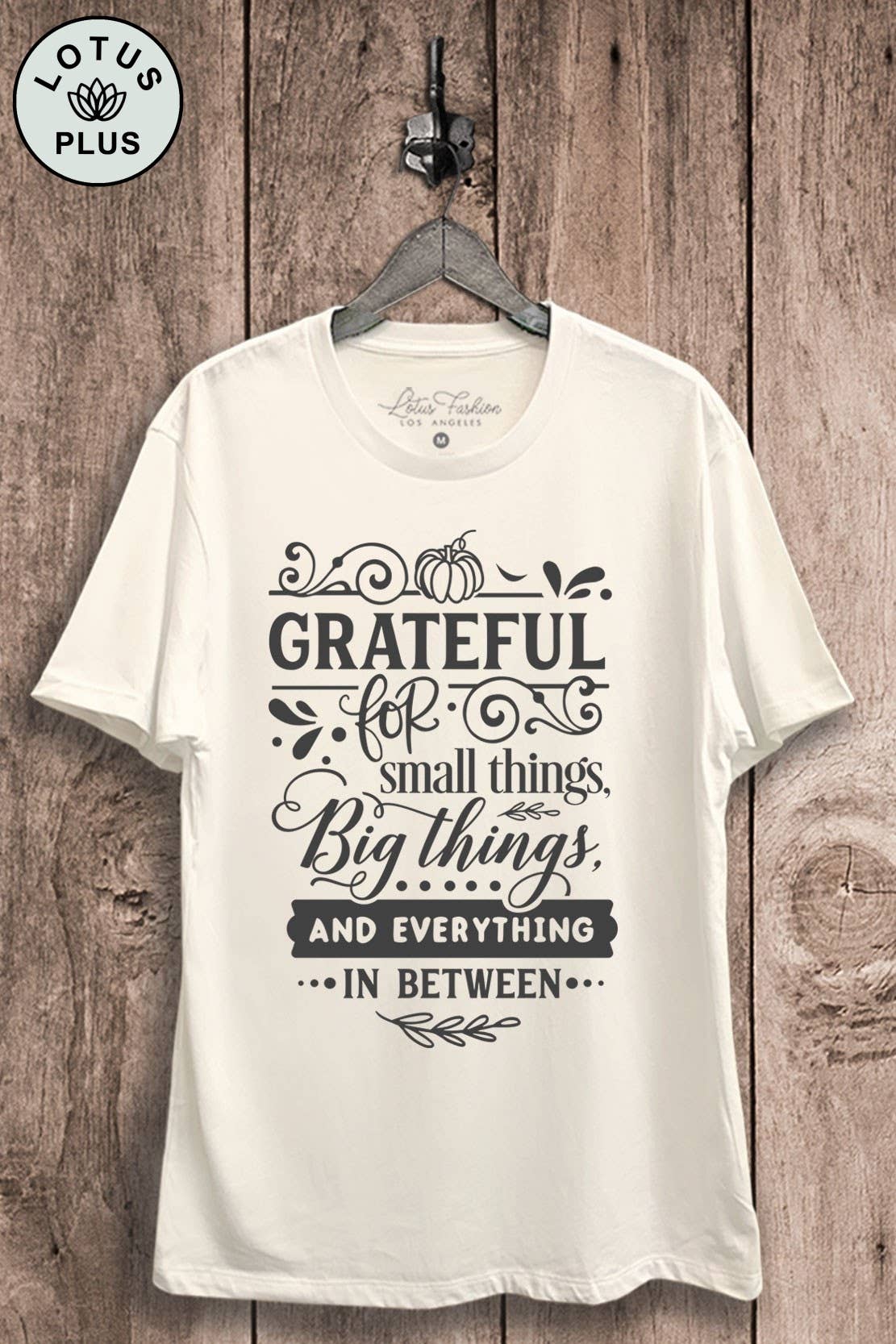 Grateful For Small Things Graphic Top - Adult & Kids T-Shirts, Sweatshirts & Hoodies apparel design preview 1