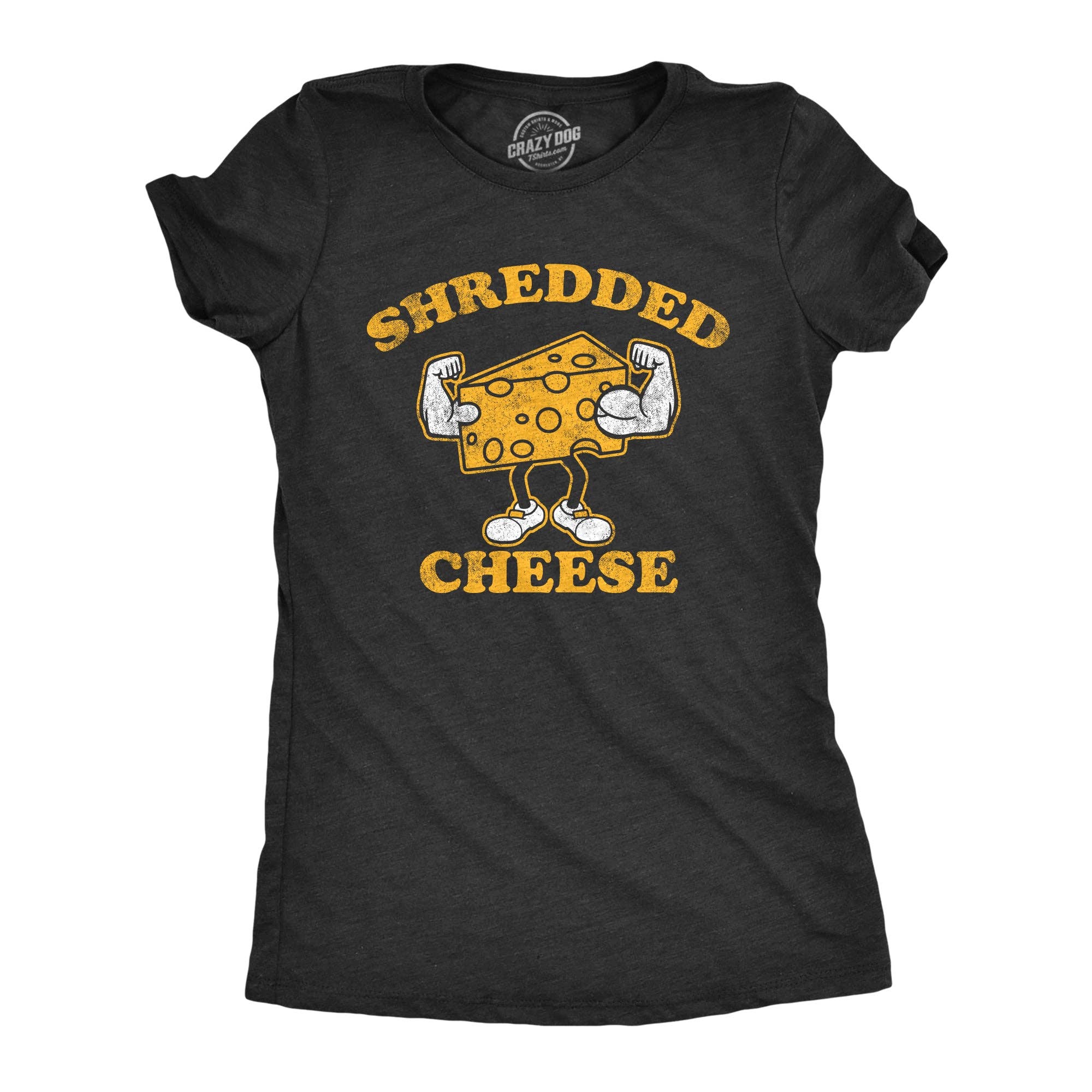 Shredded Cheese Women's - Adult & Kids T-Shirts, Sweatshirts & Hoodies apparel design preview 1
